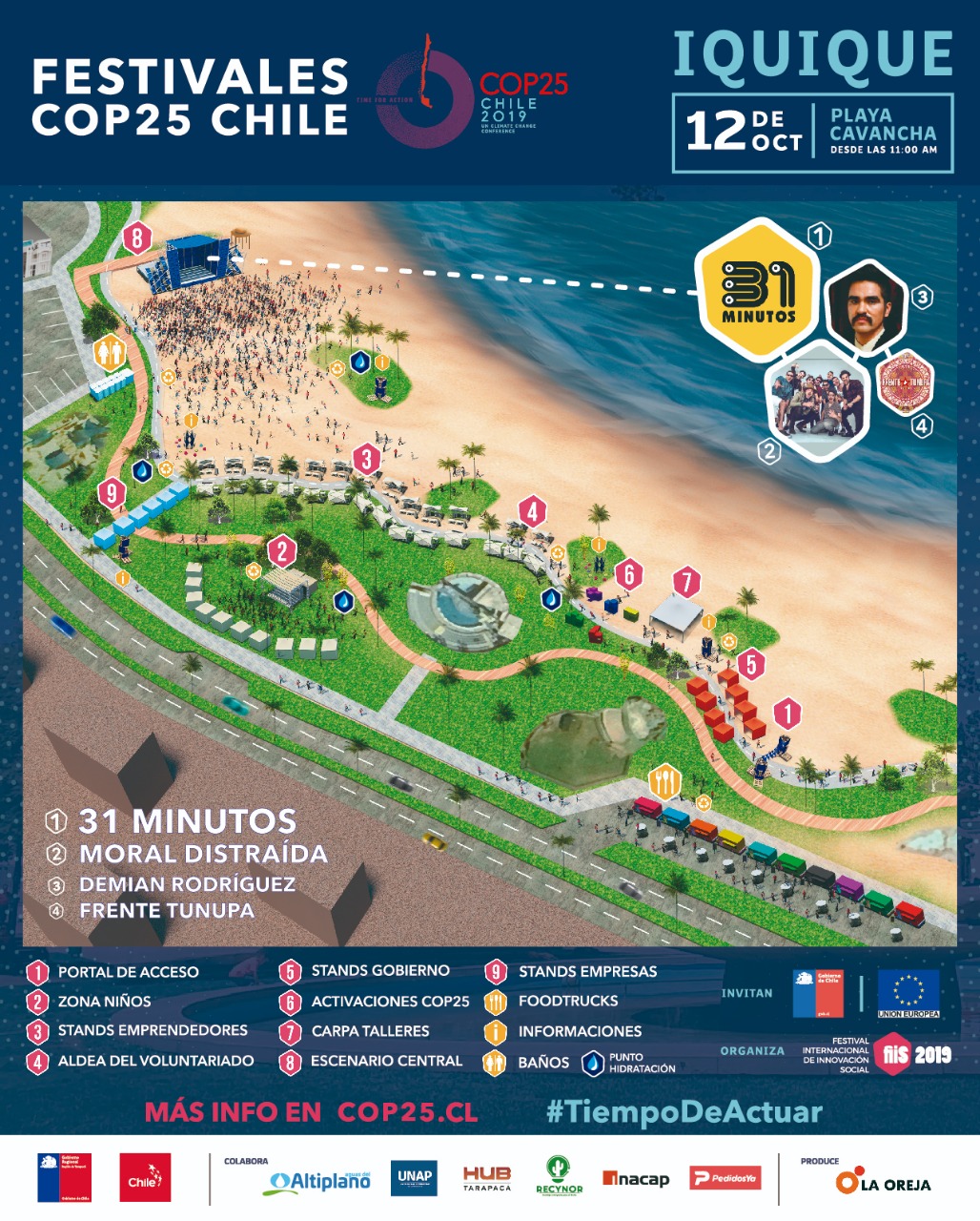 FESTIVALES  COP   25  CHILE