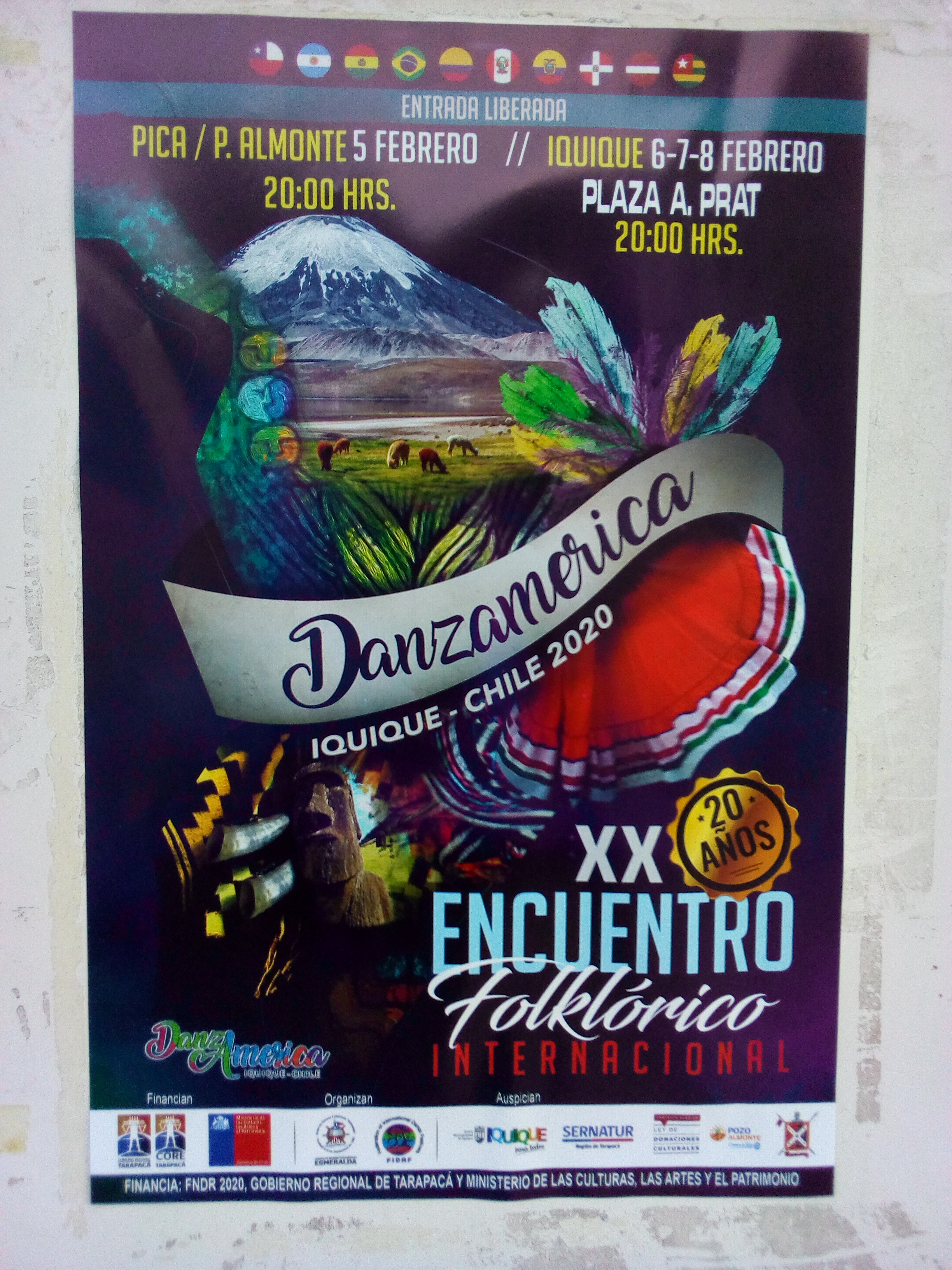 Danzamerica Iquique  Chile  2020