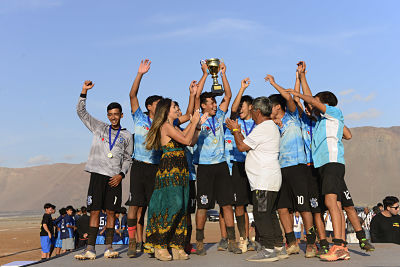 Con éxito finalizó  el campeonato de fútbol del borde costero