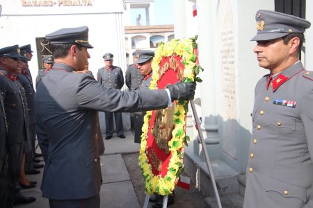 Centinelas del Norte homenajearon a veteranos de la Guerra del Pacífico