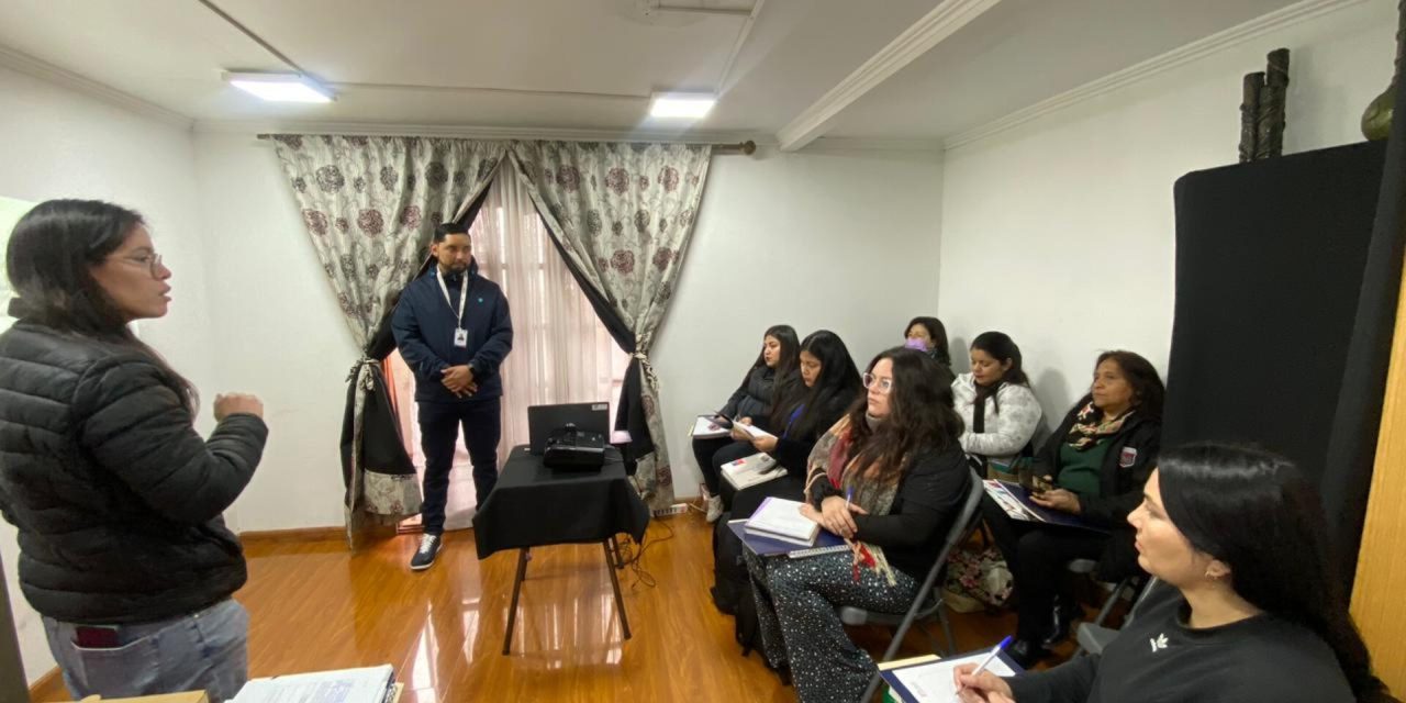 Trabajadores de organizaciones de Alto Hospicio