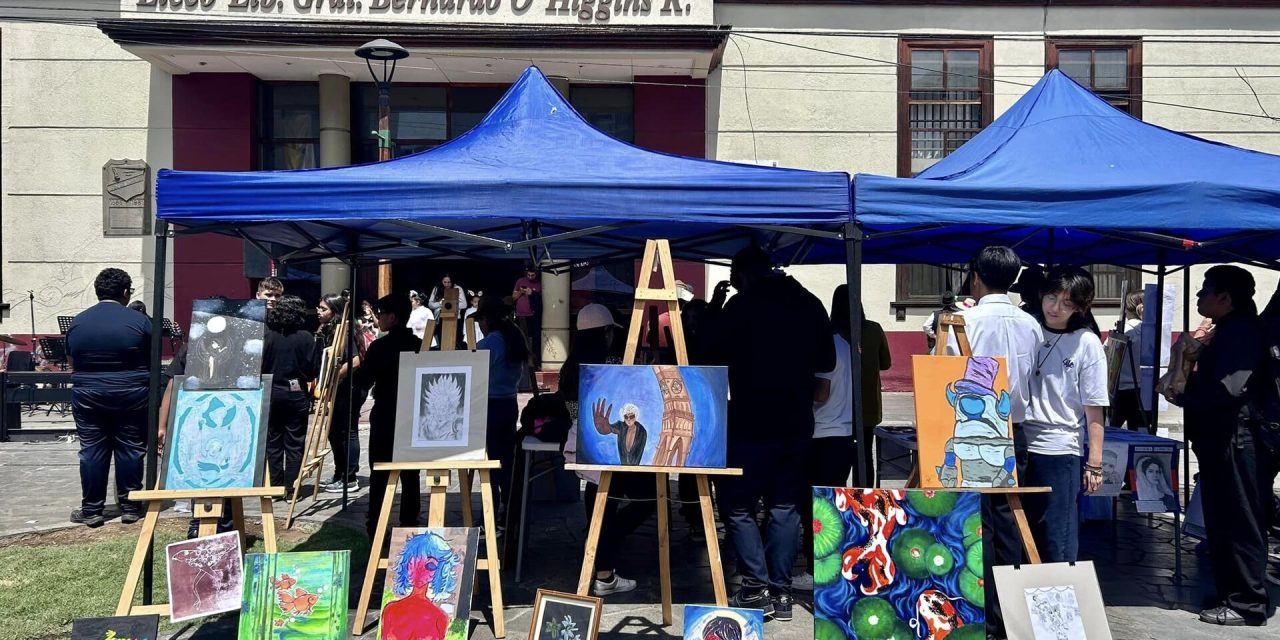 SLEP Iquique realiza primer Paseo de las Artes en Baquedano