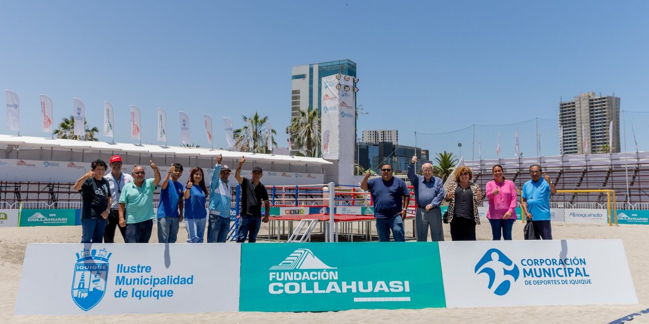 Arena Cavancha de Iquique sede del Campeonato Nacional de Boxeo Élite